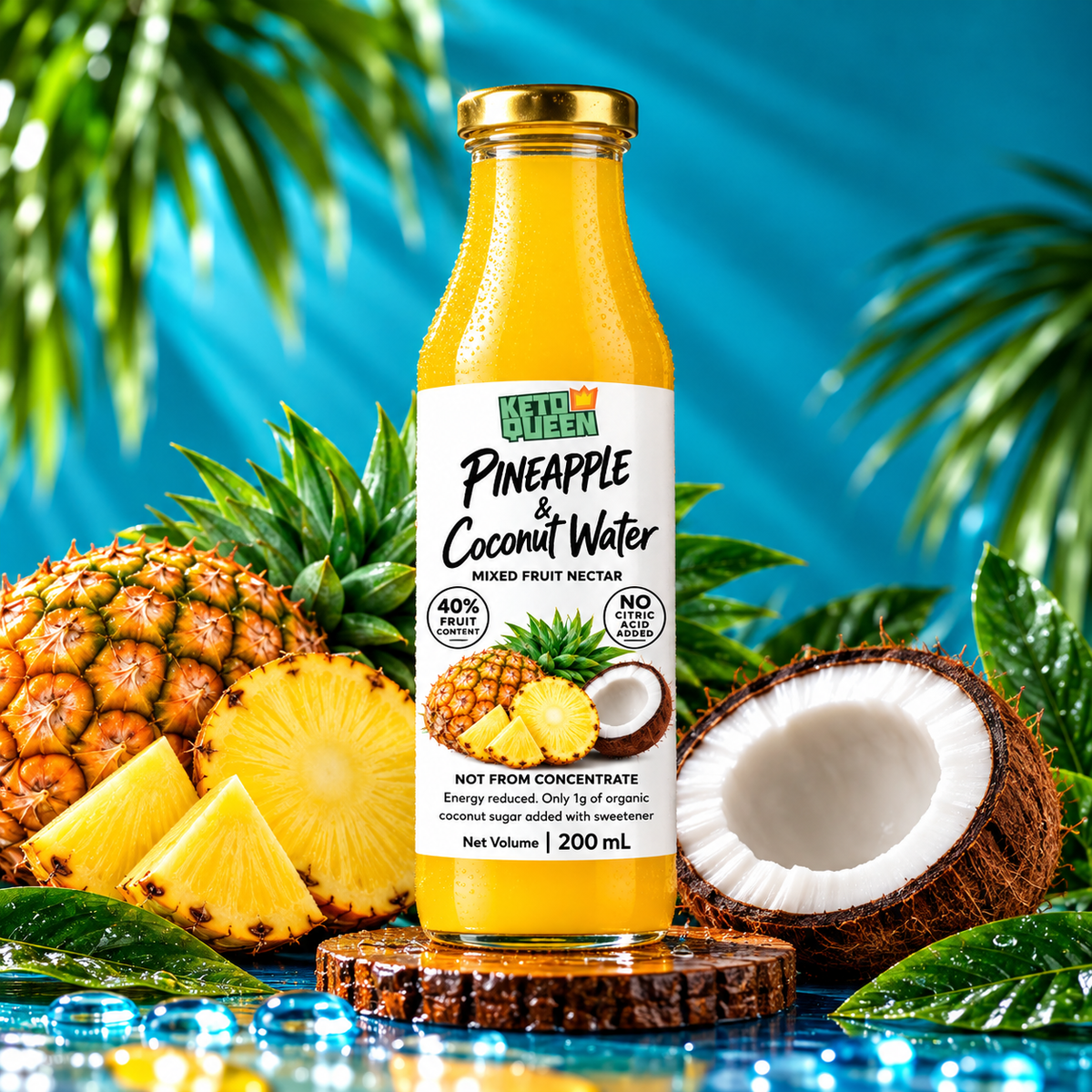 Pineapple & Coconut Water (200ml)