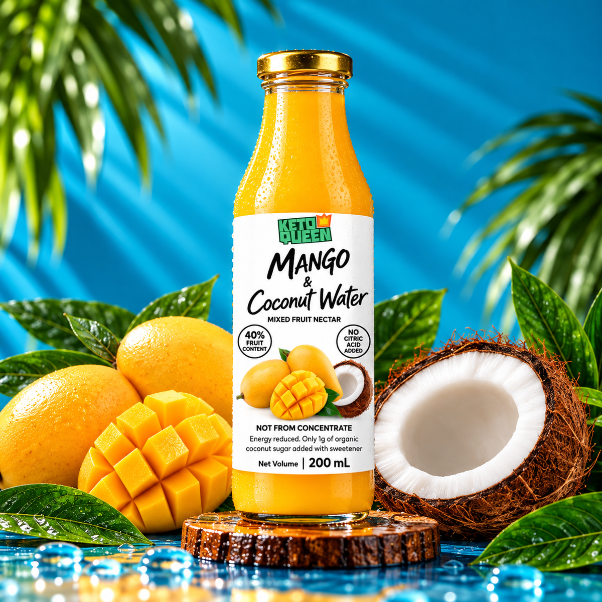 Mango & Coconut Water (200ml)