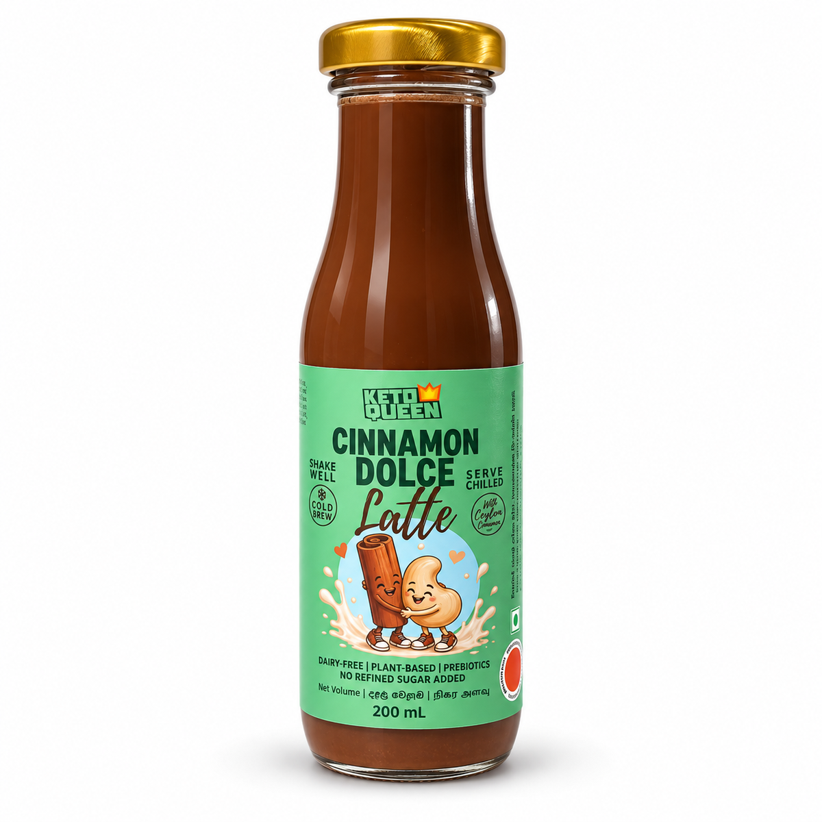 Cashew Milk & Cinnamon Latte (200ml)