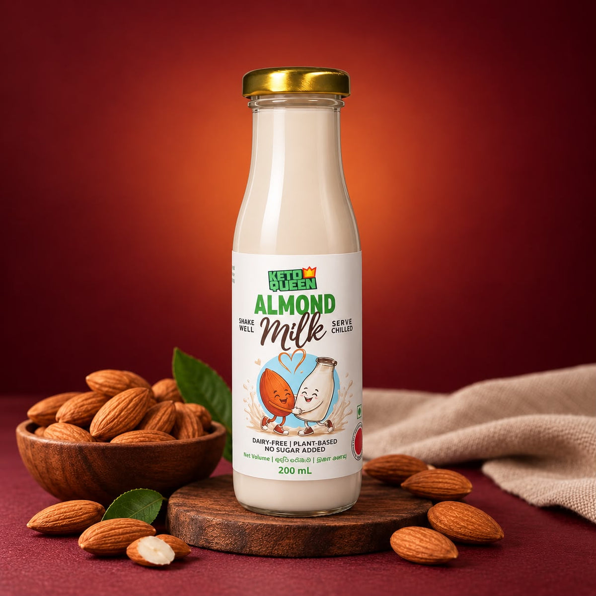 Pure Almond Milk (200ml)