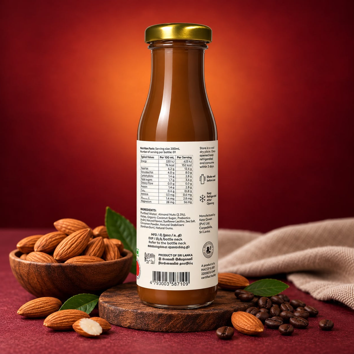 Almond Milk Iced Coffee (200ml)