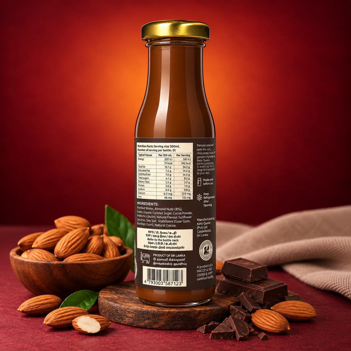 Chocolate Almond Milk (200ml)