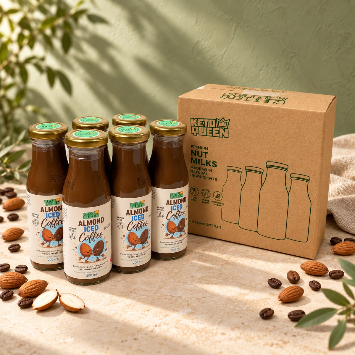 Almond Milk Iced Coffee (200ml)